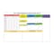 5S Supplies KPI Board Aluminum Dry Erase 72in x 46in KPI-7246-DRYERASE - alternate 1